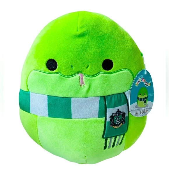 Original Squishmallows *SLYTHERIN SNAKE from Harry Potter* 11" Plush NWT🐍💚 - Picture 1 of 5